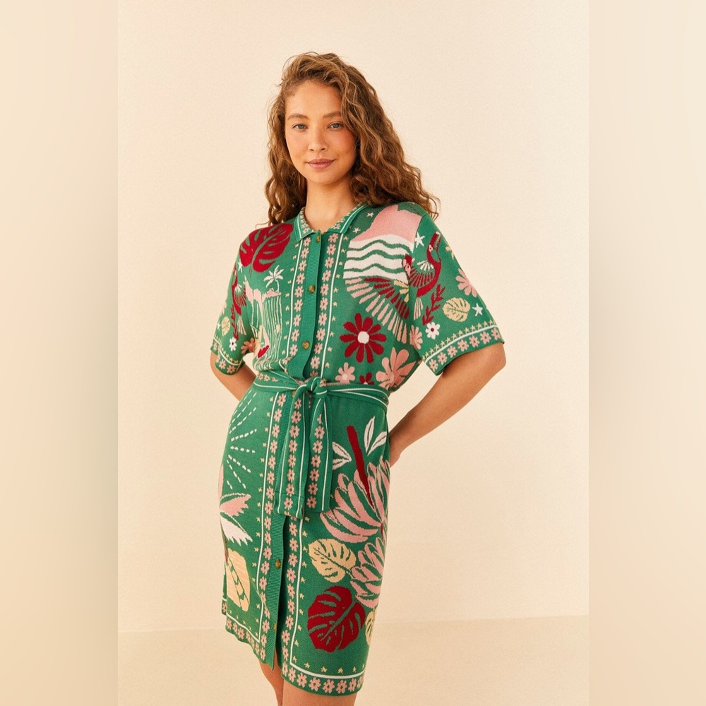 Farm Rio Shirt Dress